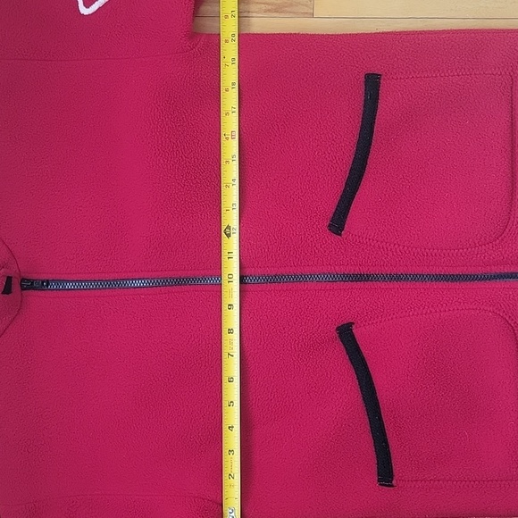 VTG L’egaree Yukon Fleece Embellished Bald Eagle Jacket with lining, Size L, - Picture 5 of 8